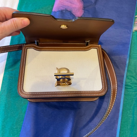 COPY - Burberry Monogram Clasp Small Shoulder Bag, open to offers. - Picture 8 of 17